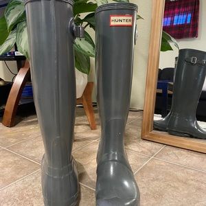 Grey Hunter Boots